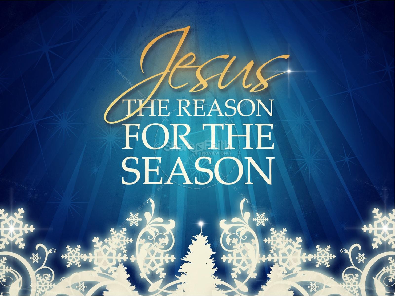 THE REASON FOR THE SEASON