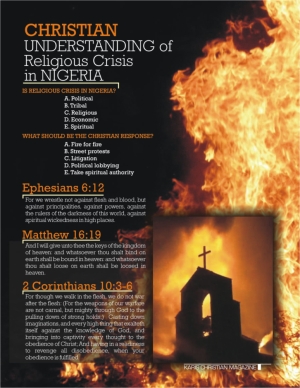 Christian understanding of religious crisis in Nigeria